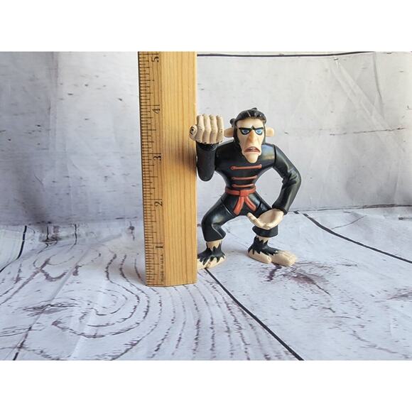 2003 McDonalds Toys Kim Possible Monkey Fist Figure Cake Topper - Picture 4 of 6